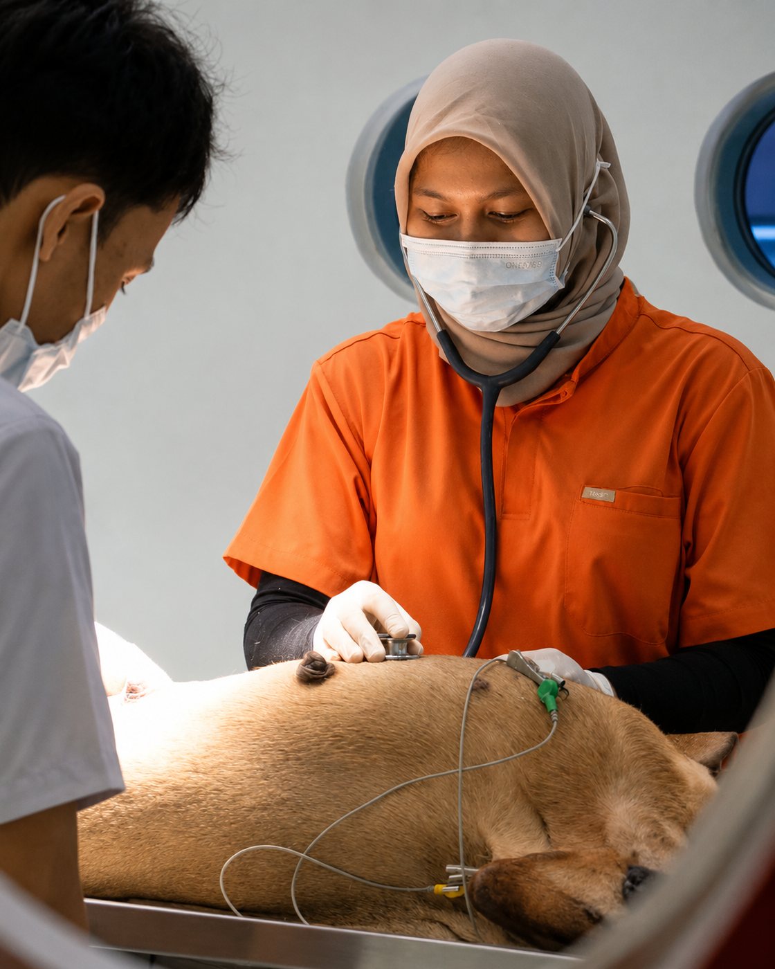 Foto pemantauan pasien