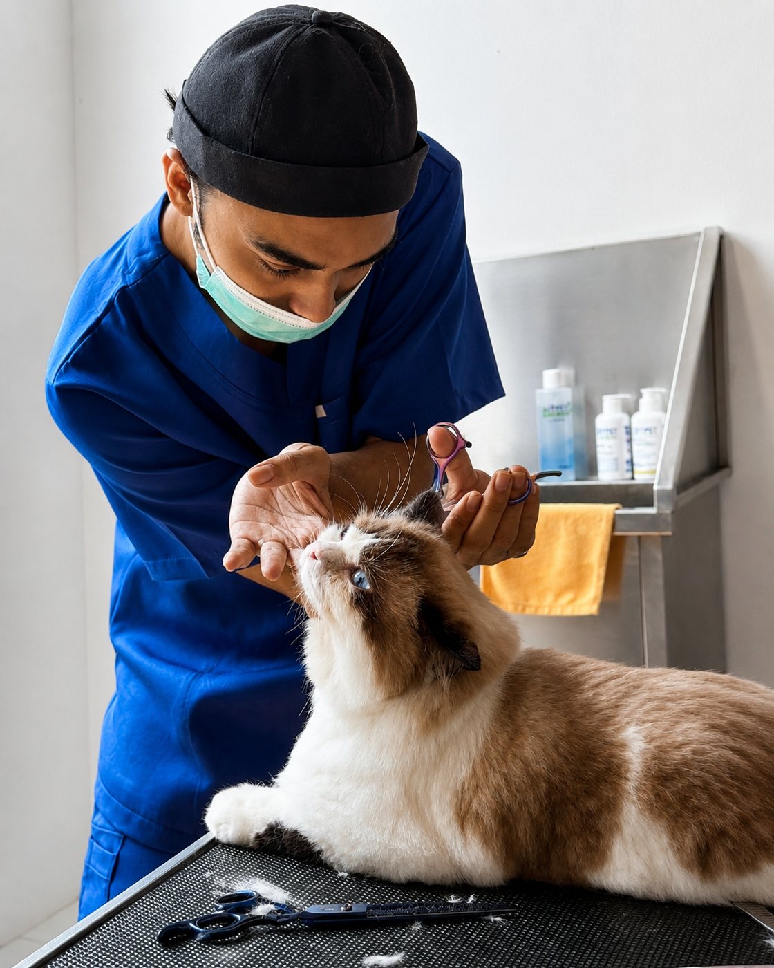 Foto perawatan di salon